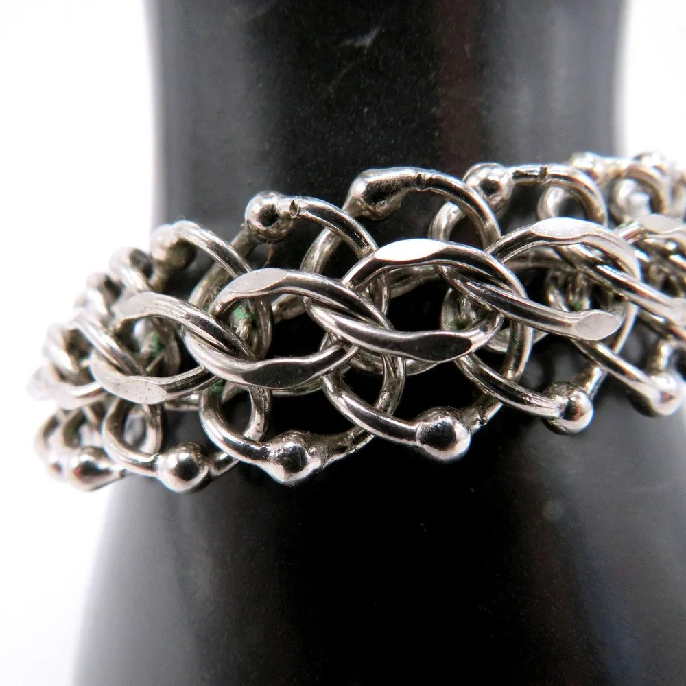 Unbranded vintage silver